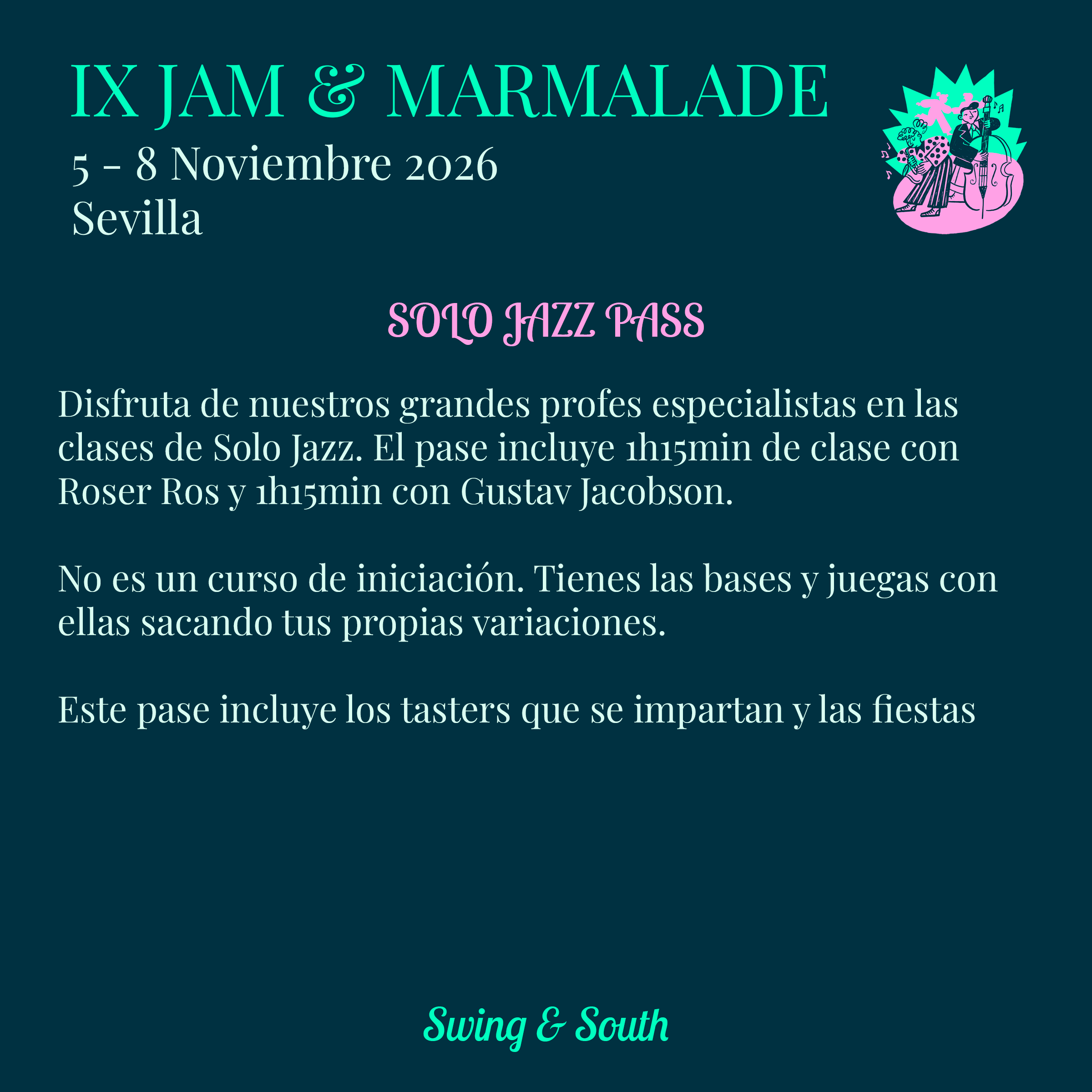 IX Jam & Marmalade: Solo Jazz Pass - Imagen 2